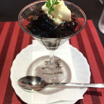 三栗 - デザートはコーヒーゼリーを選択