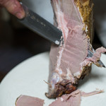 かたつむり - 2017.11 猪モモ肉のスモーク