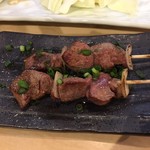 焼き鳥 あじまる 祷 - 肝