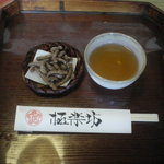 そば茶屋 極楽坊 - サービスのそばかりんとう