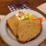 natural cafe こひきや - 米粉のシフォンケーキ