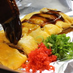 下町鉄板 姫島 - とん平焼き