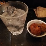 立ち呑みたたんばぁ - 焼酎とおつまみ