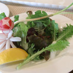 レストラン土手 - ＜5月＞エシャレット、ラディッシュ、レタスほか
