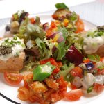 いわむら - 旬の前菜３種盛り。季節を感じられる一品です。