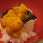 あもん ヨコ - 雲丹ごはん喰らう