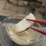 あもん ヨコ - いろいろ野菜のバーニャカウダ喰らう