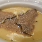 あもん ヨコ - フォアグラ入り茶碗蒸し　ズームアップ