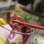 あもん ヨコ - いろいろ野菜のバーニャカウダ喰らう