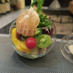 あもん ヨコ - いろいろ野菜のバーニャカウダ　ズームアップ