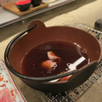 あもん ヨコ - ヨコオリジナル低温すき焼　完成