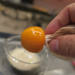 あもん ヨコ - いろいろ野菜のバーニャカウダ喰らう