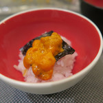 あもん ヨコ - 雲丹ごはん喰らう