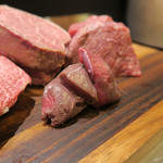 あもん ヨコ - この日の肉ご紹介　ズームアップ