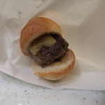 あもん ヨコ - ヨコ式ミニバーガー　ズームアップ