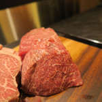 あもん ヨコ - この日の肉ご紹介　ズームアップ