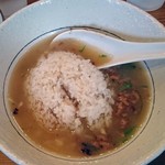 らーめん専門 和海 - ドボンと投入