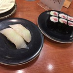 健康寿司海鮮家 - ヒラメ・鉄火巻き