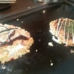 道とん堀 - 連れ２人のお好み焼き