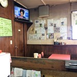 中華料理 七面鳥 - 内観。