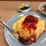 中華料理 七面鳥 - オム。