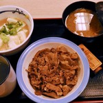 Matsuya - 牛皿＆湯豆腐