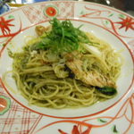 先斗入ル - 丹波地鶏と九条ねぎの京風ジェノベーゼ