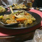 キッチン カゲツ - かた焼きそば