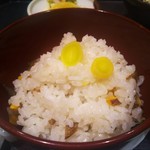 権兵衛 - 銀杏と舞茸ご飯