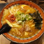 弟子屈ラーメン - 弟子屈味噌ラーメンのちょい辛味噌