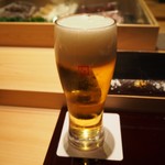 鮨棗 - 生ビール