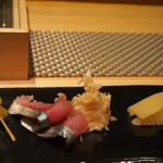鮨棗 - 銀杏、鯖、数の子