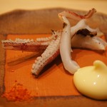 鮨棗 - 槍烏賊 下足 塩焼き