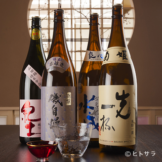 Sake with a soft taste that goes well with vinegared rice