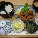 さち福や 阪急西宮ガーデンズ店 - 鶏の唐揚げ定食