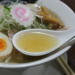 中華そば 味万 - スープ