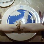 テーブルセッティング☆空色のお皿がステキ