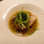 ル・ジャルダン・デ・サヴール - お魚料理、確かメゴチ