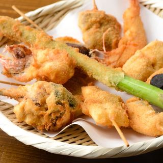 串揚げとワイン はち_2