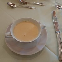 中禅寺金谷ホテル - 野菜のクリームスープ
