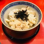 くずし懐石 縁 - 鯛のおこわ。