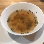 CHEERS GRILL wine rocks - スープ。
      美味し。