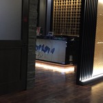 鉄板焼 ツキノウサギ - カウンター。