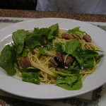 BolBol - カリカリベーコンとほうれん草のペペロンチーノ