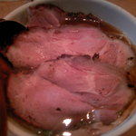 中華蕎麦 蘭鋳 - またまたチャーシューを広げてみた。2011/5/6