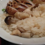 味処 むさし野 - 鶏ときのこの炊き込みご飯