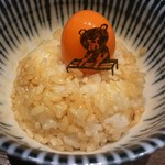 熊の焼鳥106 - 熊のたまごかけご飯 ハーフサイズ