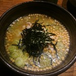 熊の焼鳥106 - うにスープ茶漬け