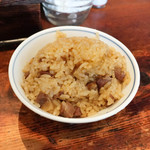 中華そば しば田 - 炊き込みご飯