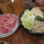 あずまし亭 - ラムしゃぶ2017.11.27